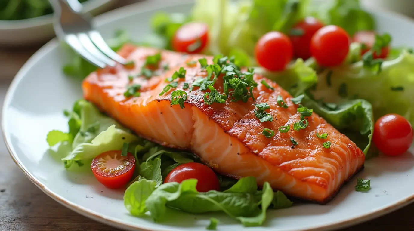 Smoked Salmon Salad Recipes dish