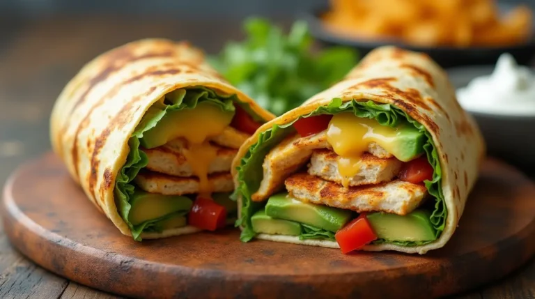 chicken avocado wrap (4)