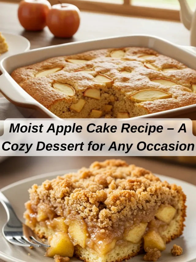 Apple Cake: Moist Apple Cake Recipe – A Cozy Dessert for Any Occasion