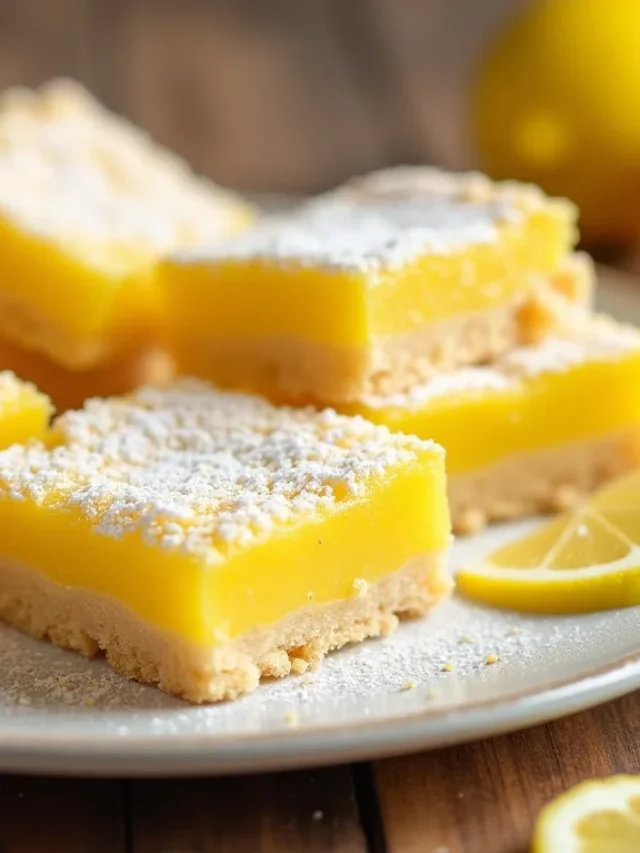 Super easy lemon bars