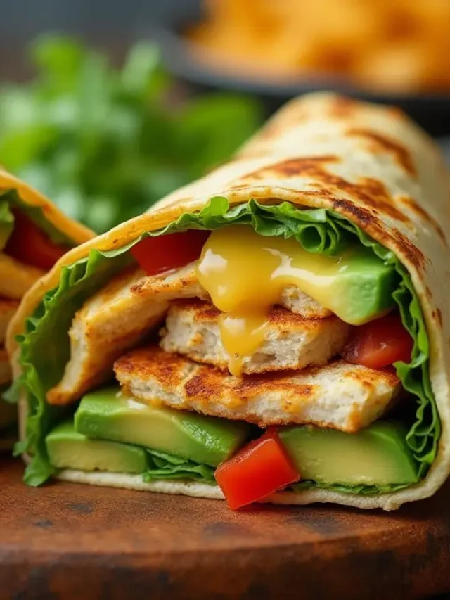 Chicken Avocado Wrap Recipe Quick & Healthy 2025