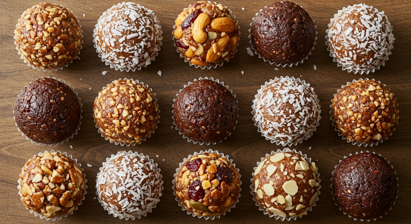 healthy no-bake energy balls on a dish (2) (1)
