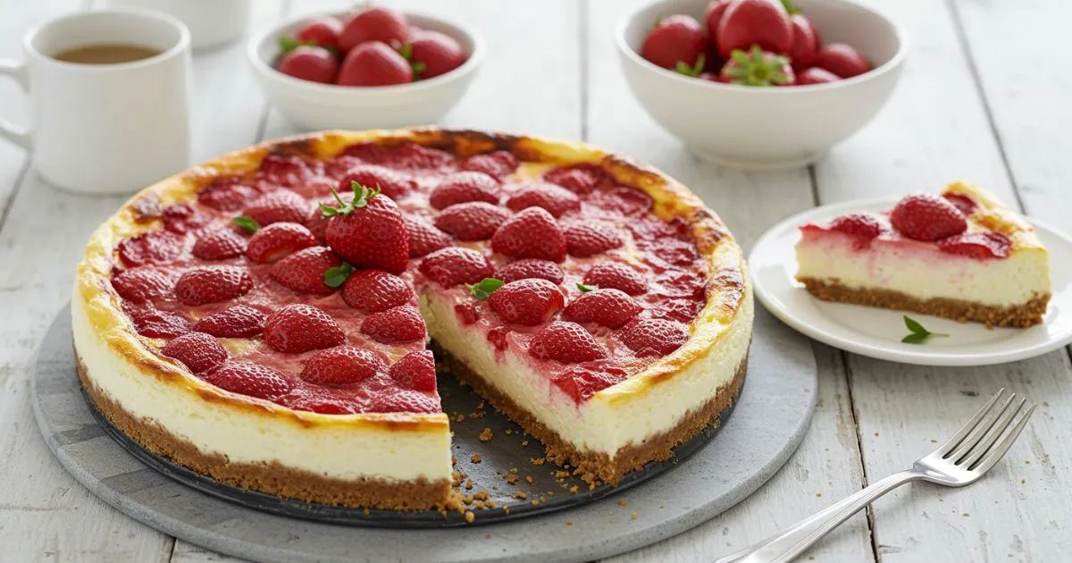 strawberry cheesecake