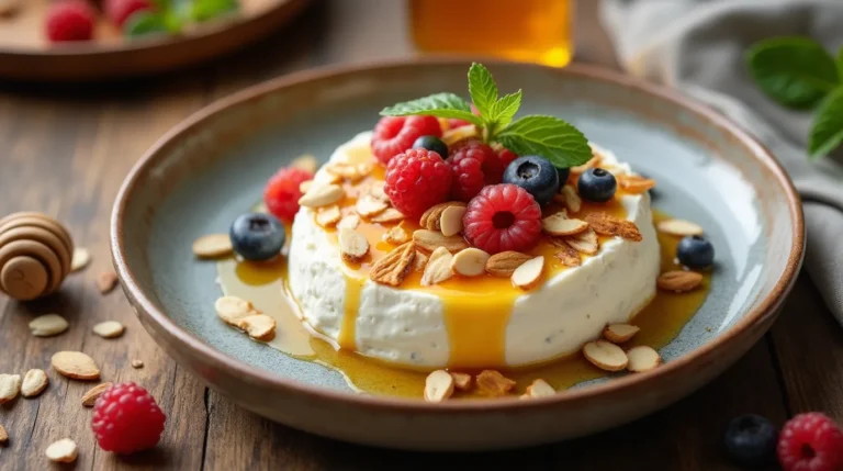 cottage cheese with honey