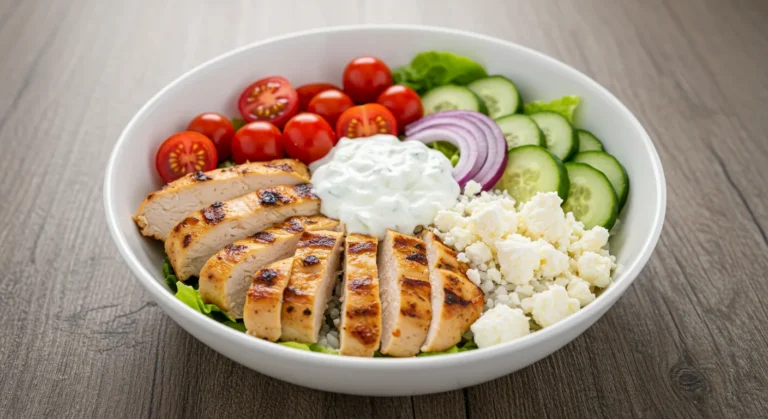 Healthy Greek Chicken Bowls