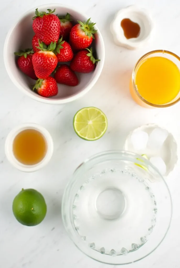 Strawberry Margarita Ingredients