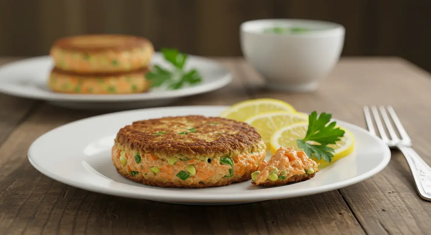 Scrumptious Salmon Cakes Recipe Hero